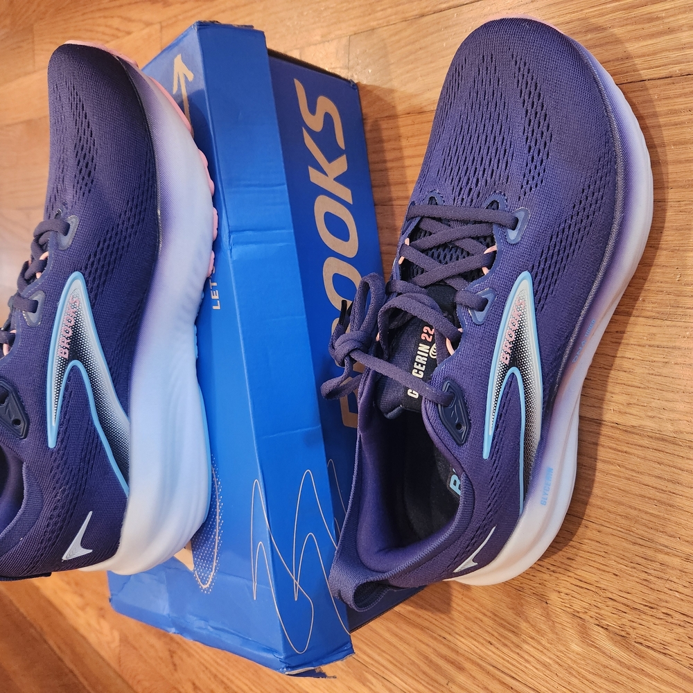 Brooks Purple Running Shoes